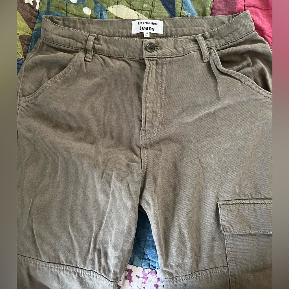 Reformation Bailey High Rise Utility Pant - Picture 5 of 7